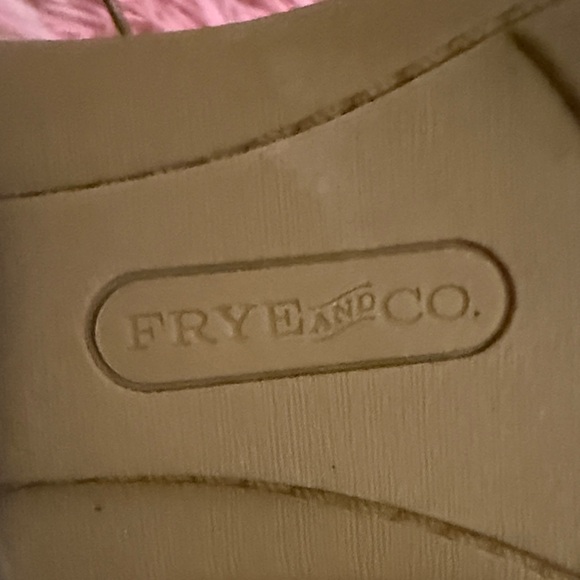 FRYE AND CO. Tan Lace-Up Ankle Boots - Picture 9 of 9
